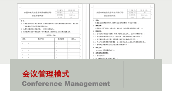 东莞市欧克拉电子科技有限公司全面升级管理项目